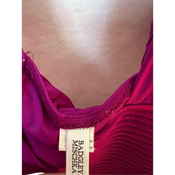 Purple One Piece Swimsuit - Picture 3 of 5